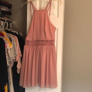 Blush pink dress